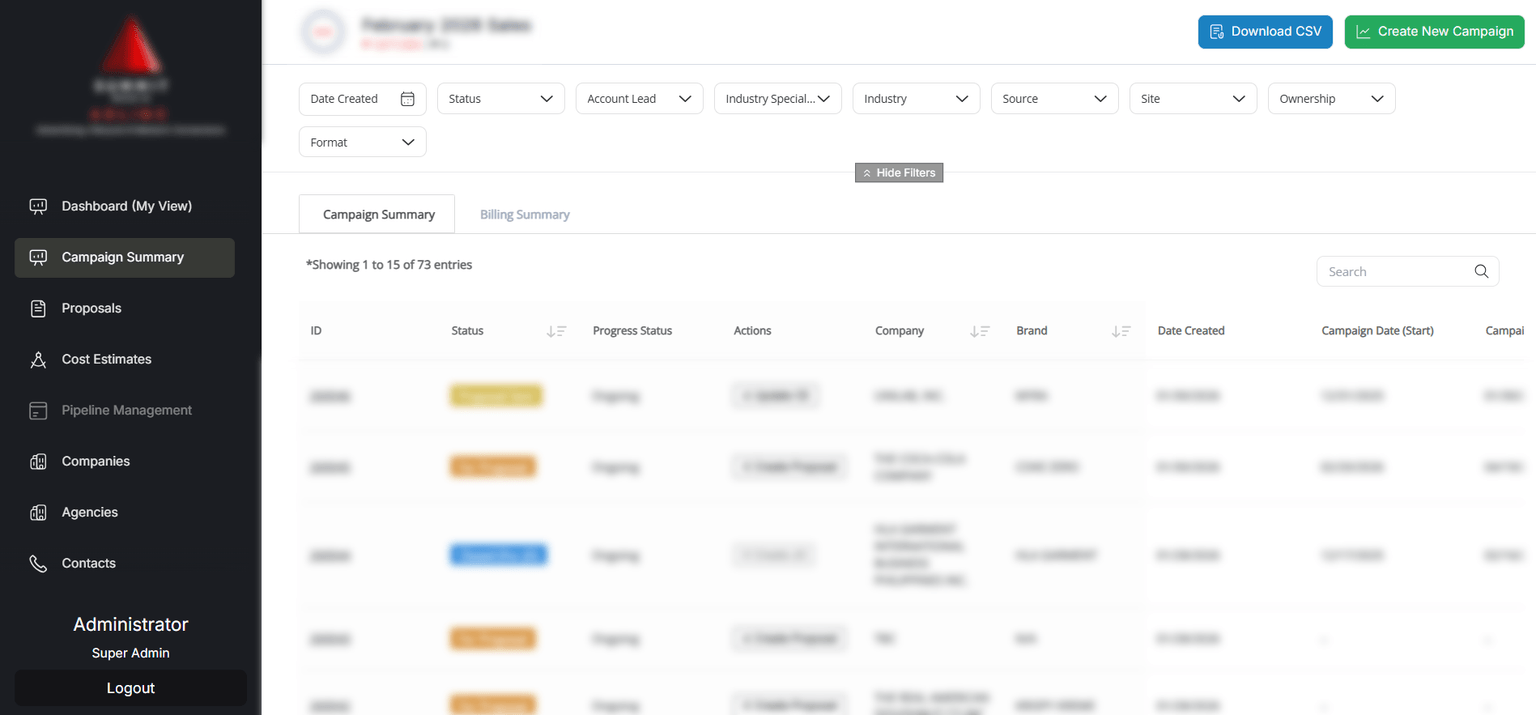 Enterprise CRM Platform